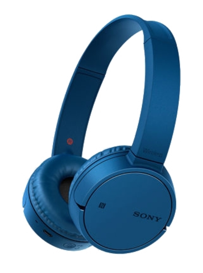 SONY Cuffie a padiglione Sony ZX220 wireless bluetooth blu
